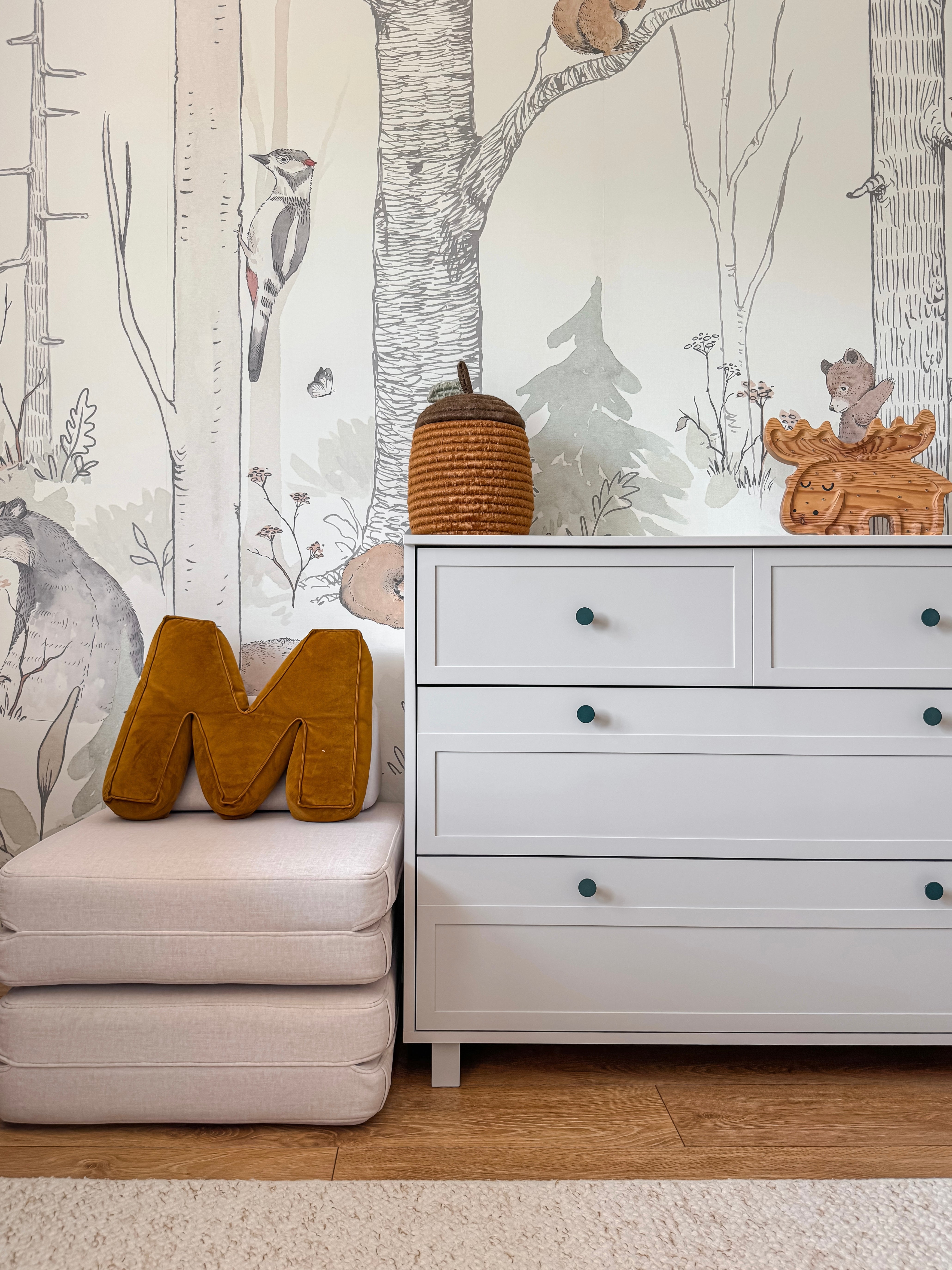 Komoda kaszmir/eukaliptus Vintage