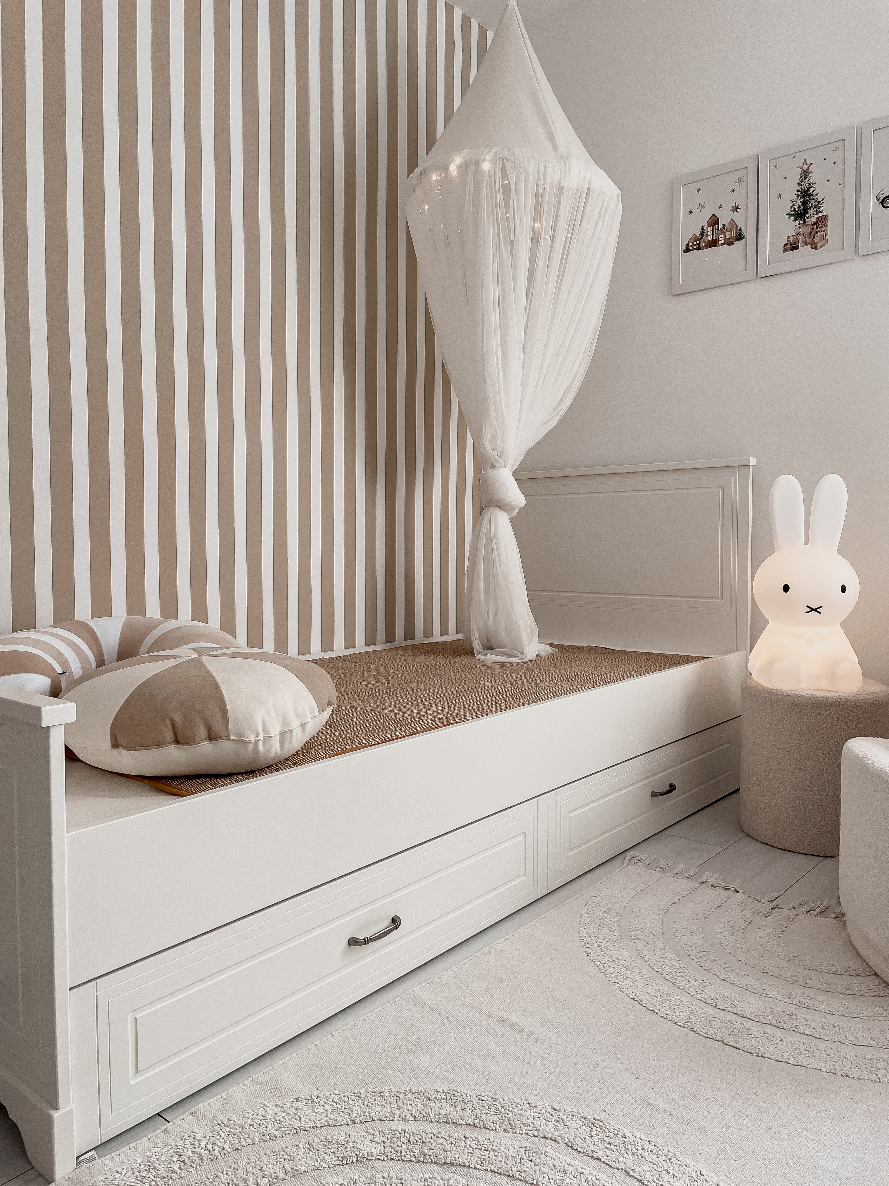 Łóżko dziecięce z szufladą i funkcją tapczanika 200x90 cm Melody