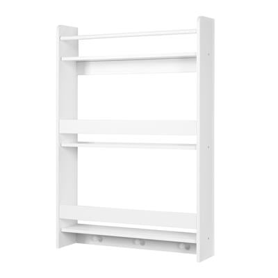 Półka ścienna biblioteczka biała