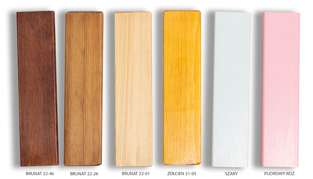 Łóżko dziecięce VINTAGE z rzeźbionymi nóżkami i szczebelkami