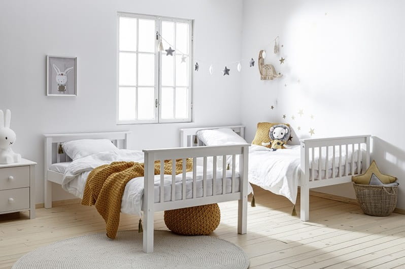 Łóżko dziecięce piętrowe ze szczeblikną, Collet