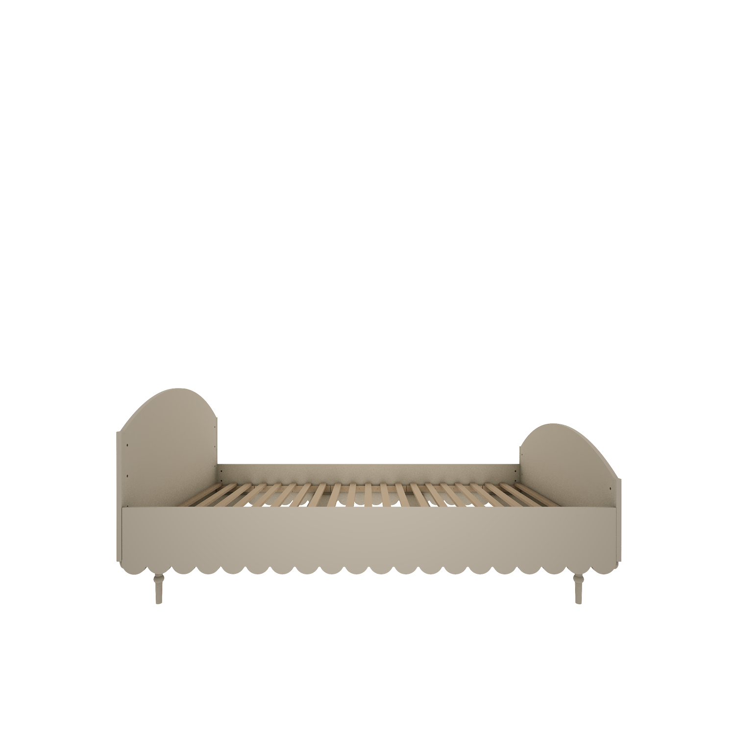Łóżko młodzieżowe retro 120x200 cm Babushka