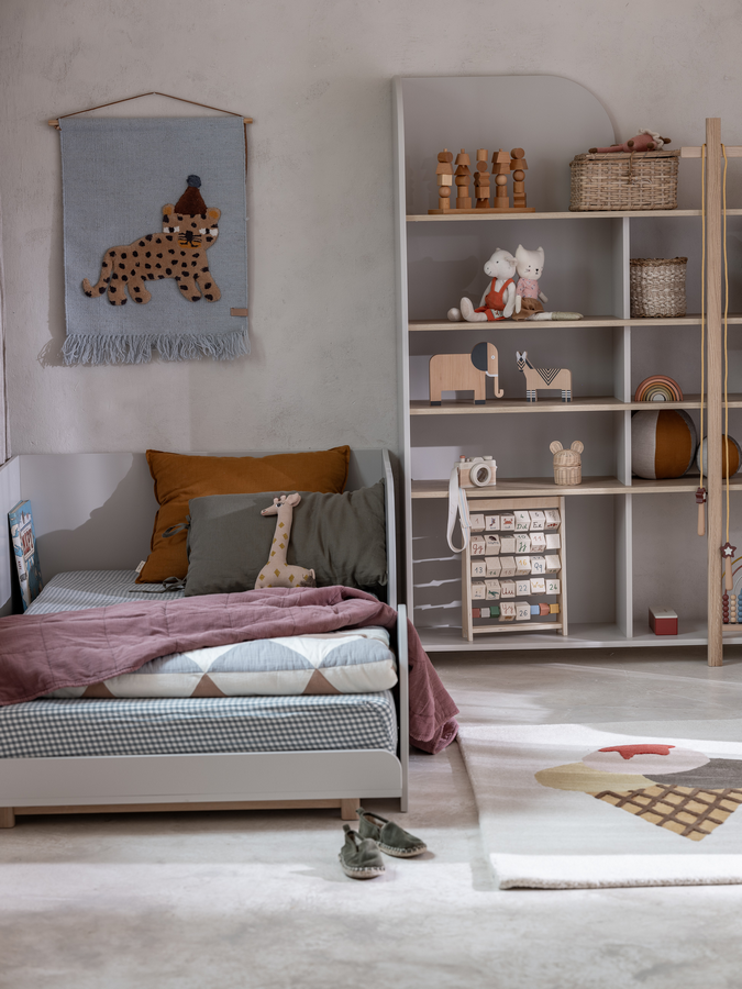 Niskie łóżko dziecięce 90x160-200 cm Bloom