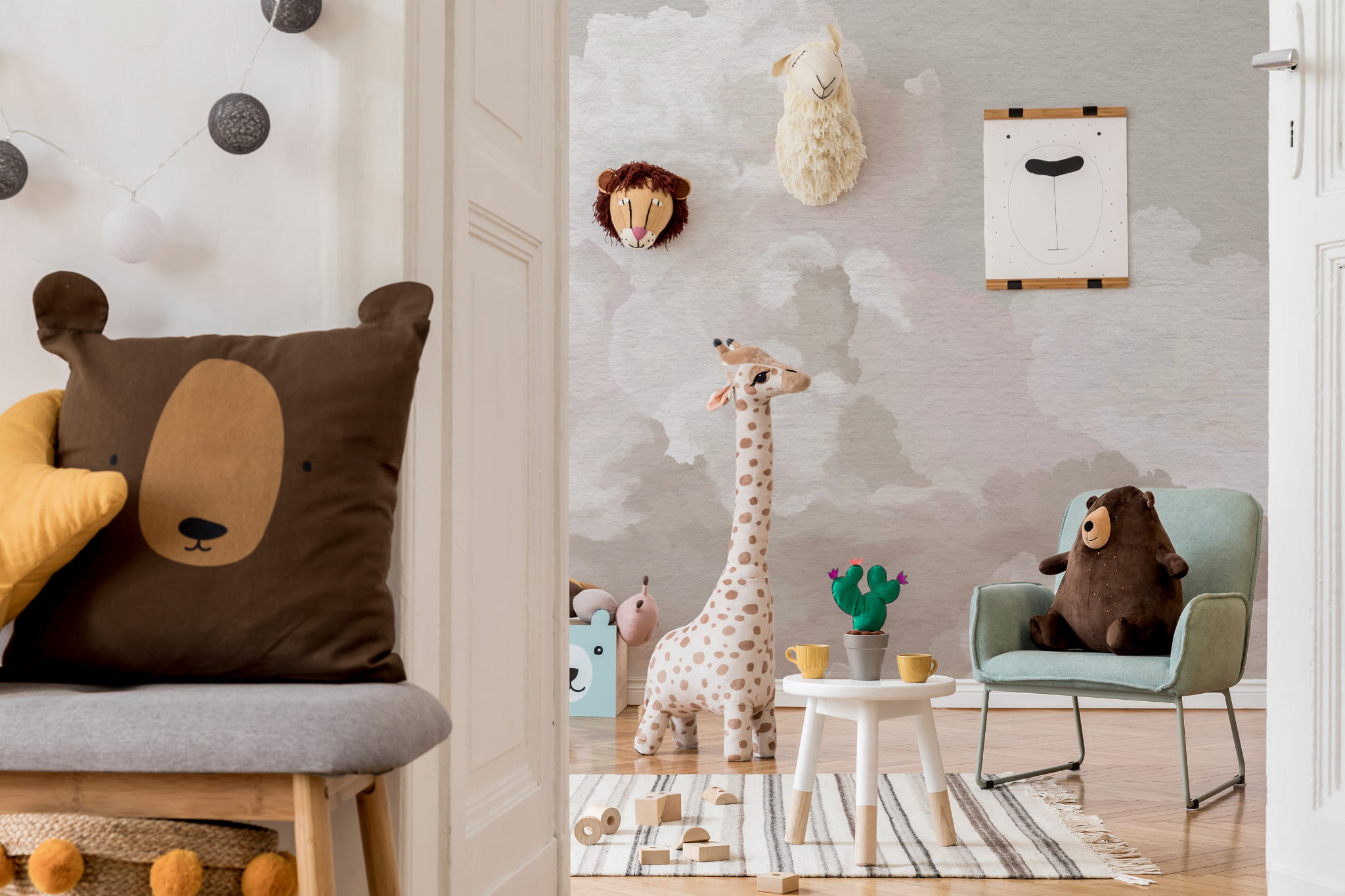 Tapeta mleczna chmura