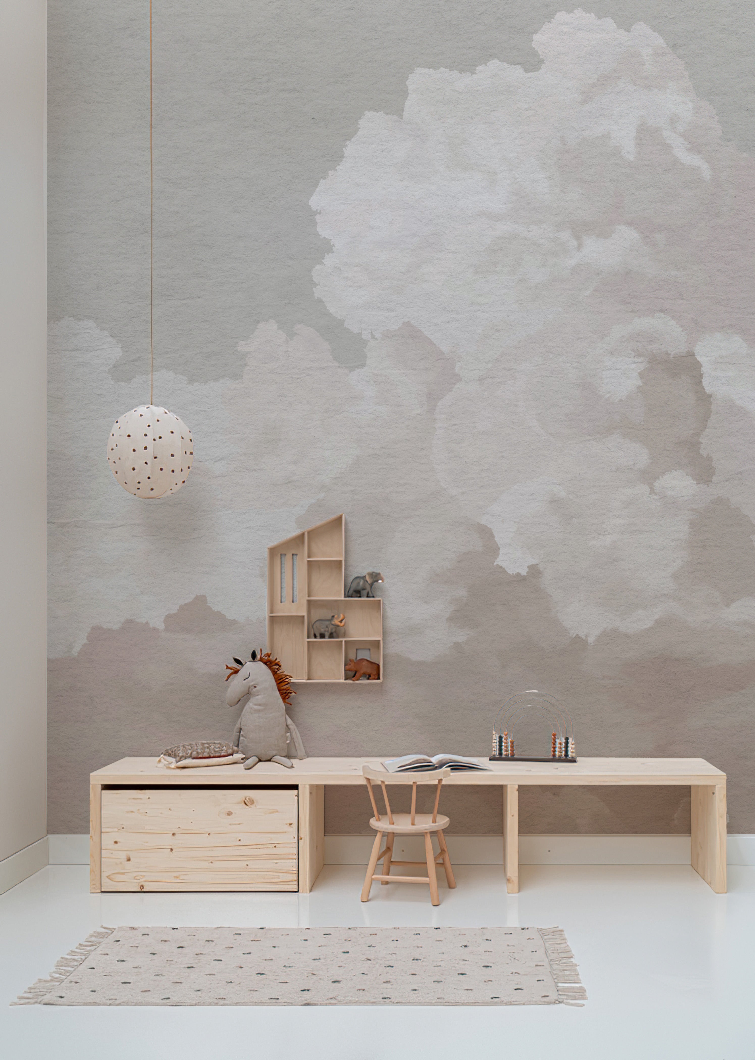 Tapeta mleczna chmura