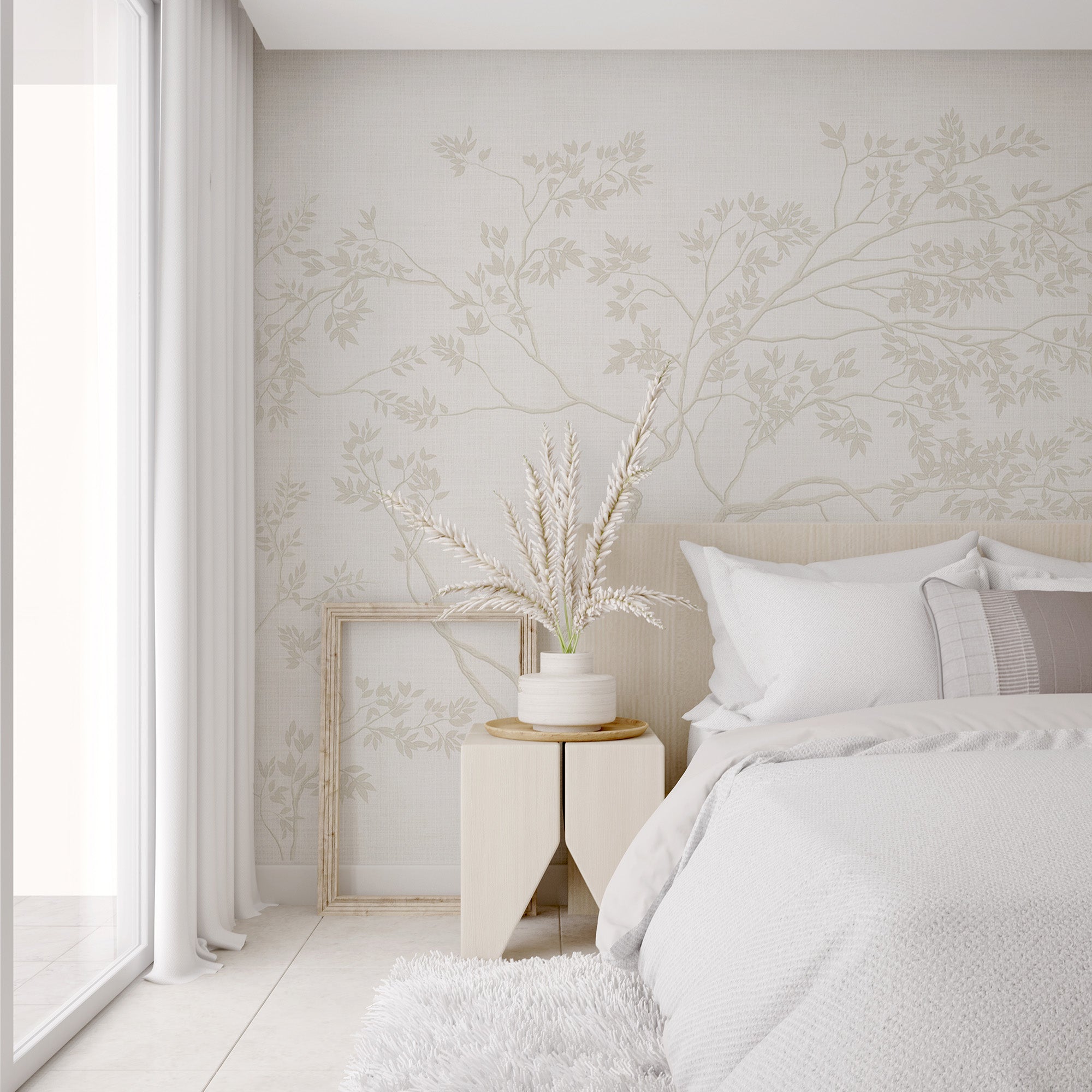 Tapeta mural delikatne gałązki