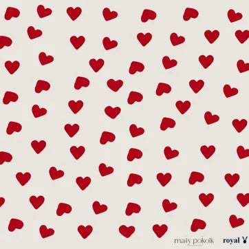 Naklejki na ścianę drobne serca