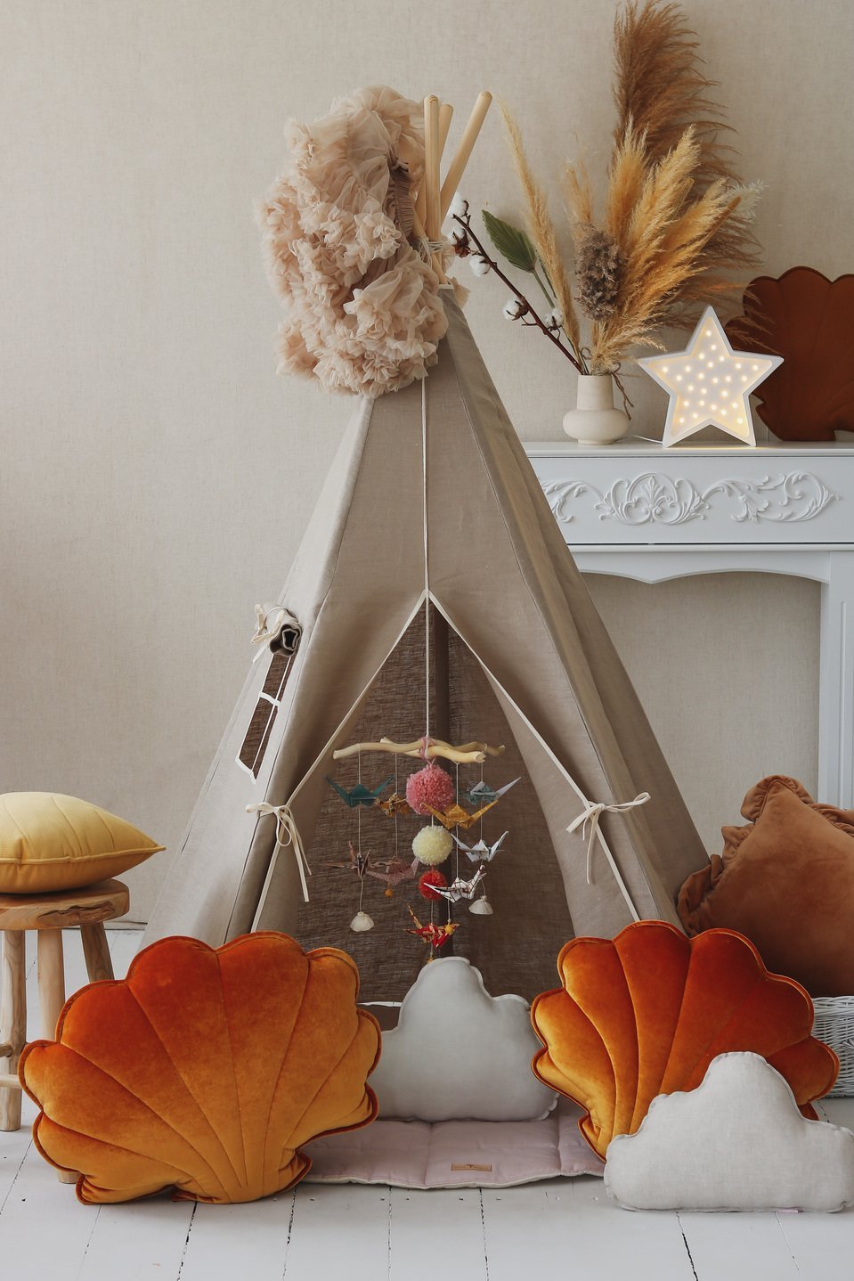 Namiot tipi "Natural linen"