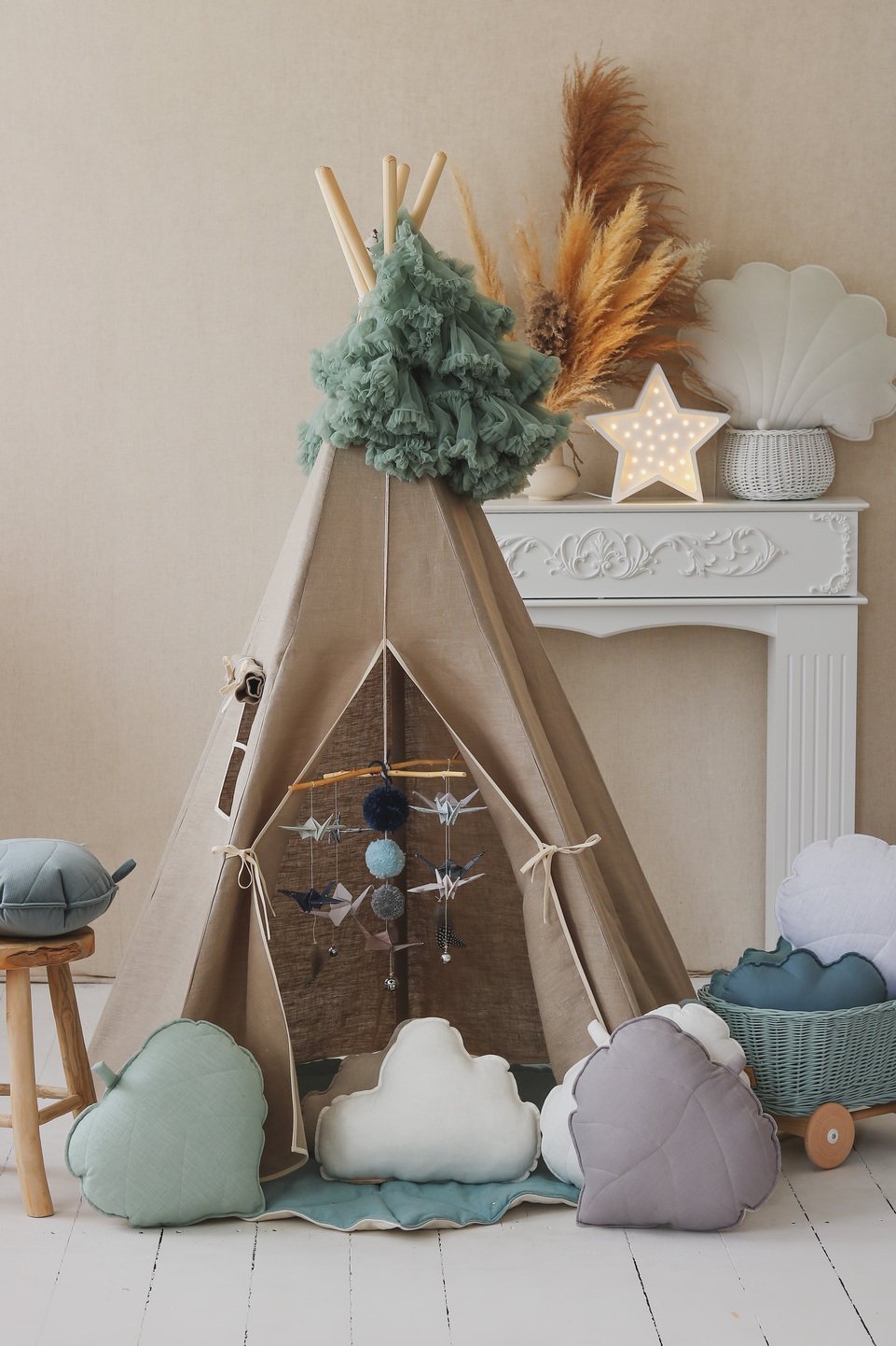 Namiot tipi "Natural linen"