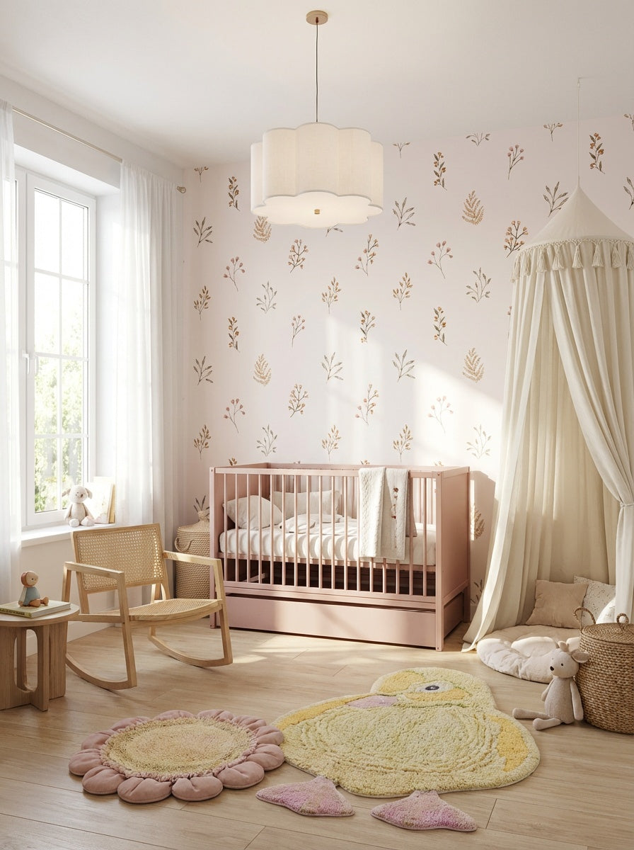 Drewniane łóżeczko z szufladą i funkcją tapczanika Tweens