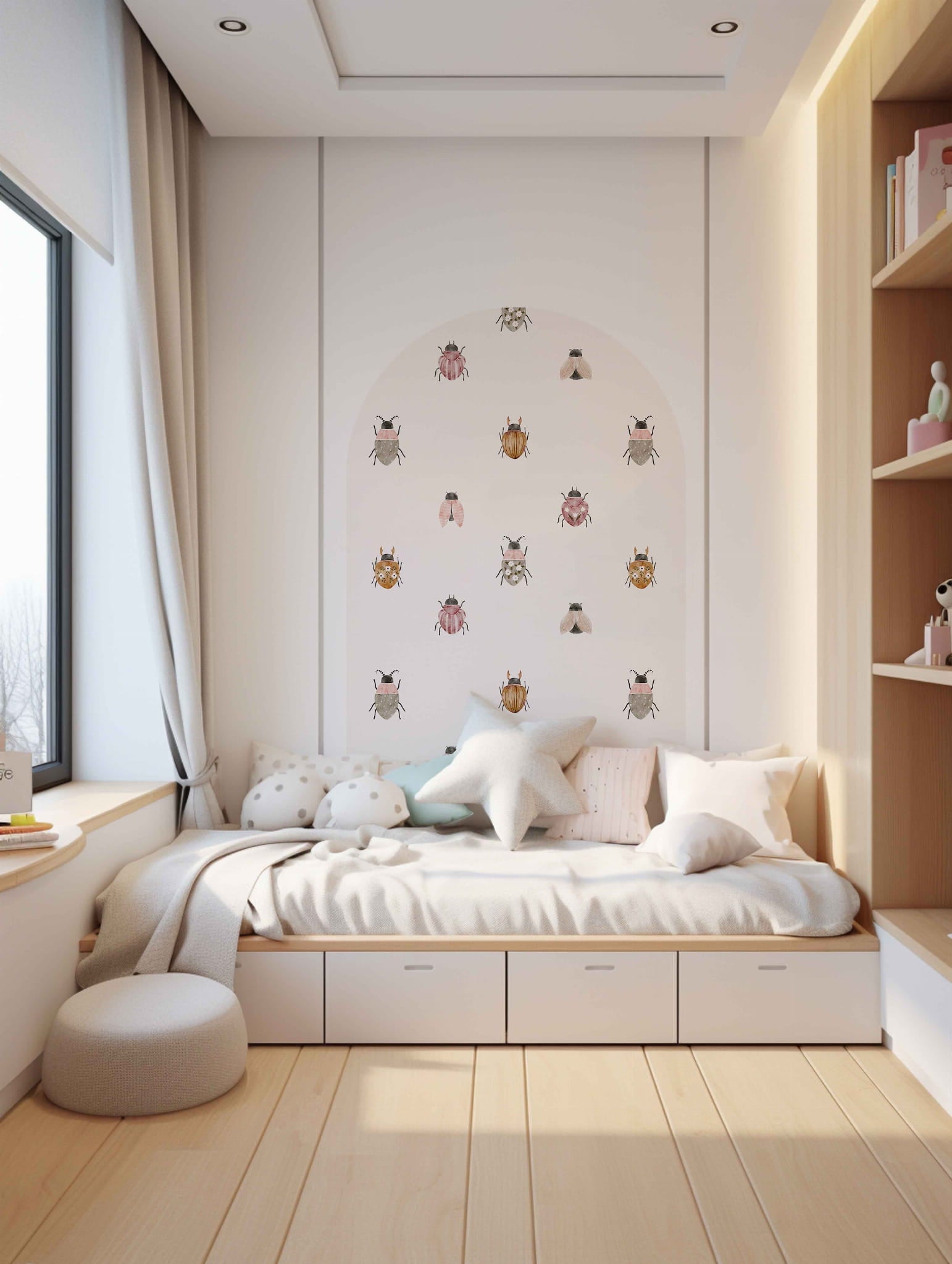 Tapeta owadki w łuku