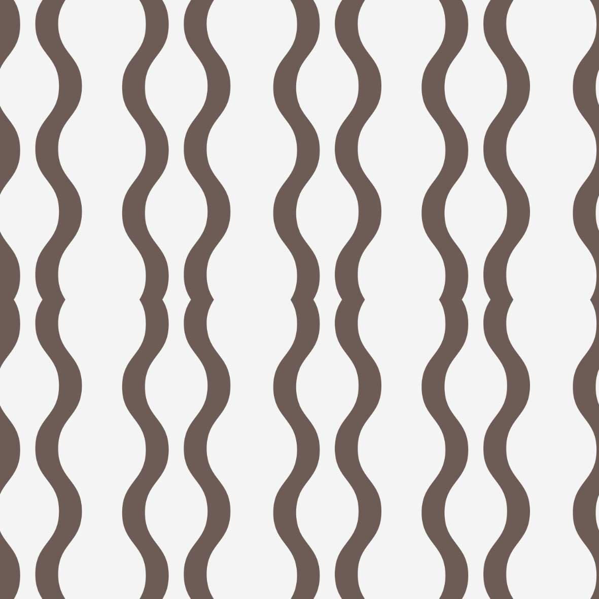 Tapeta paski fala czekoladowe