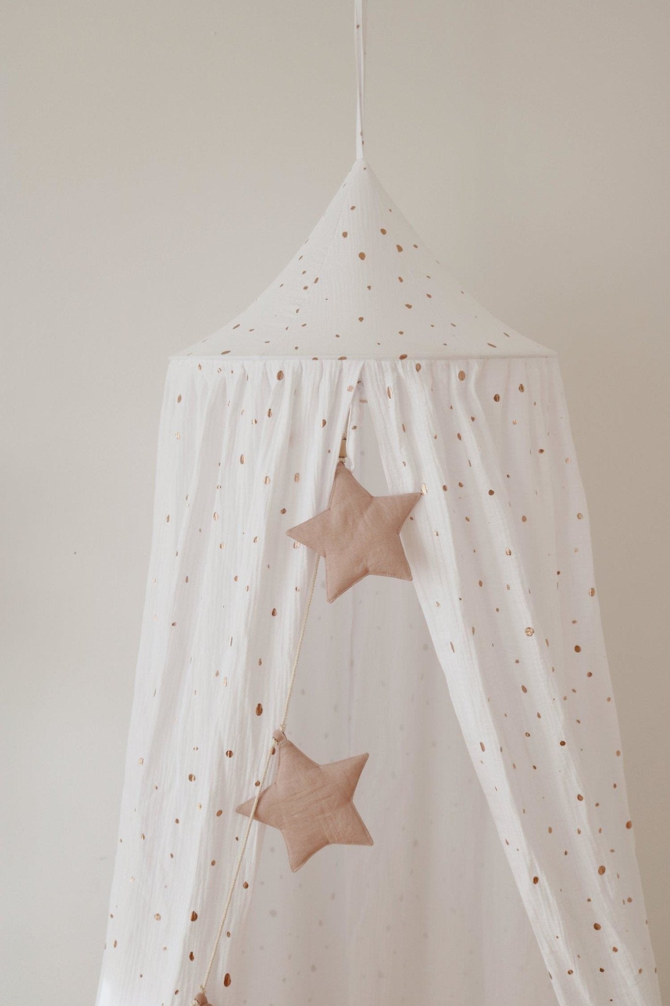 Girlanda lniana gwiazdki