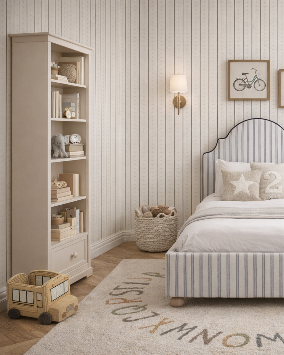 Drewniany regał na książki biblioteczka Maxime