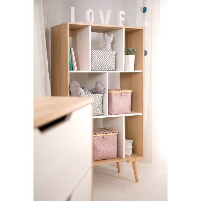 Regał dziecięcy biały buk Sofie