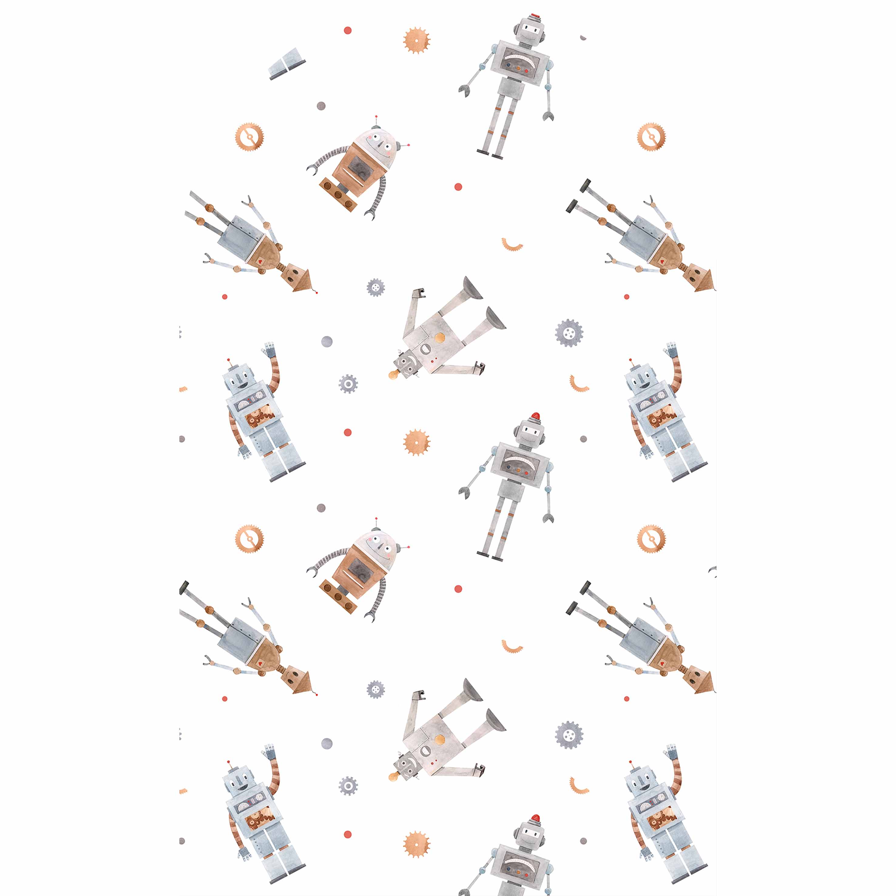 Tapeta roboty w łuku