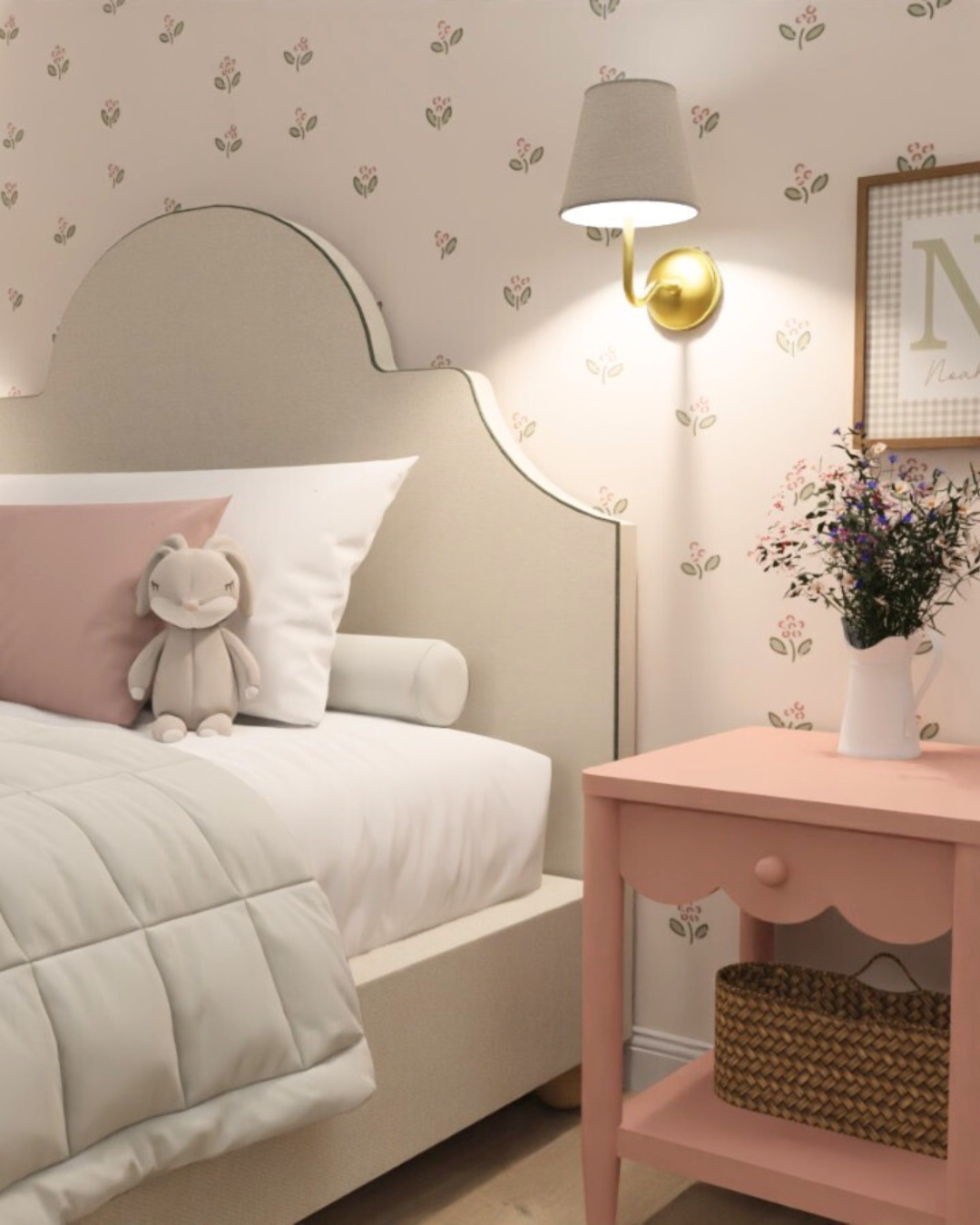 Tapeta mini kwiatuszki