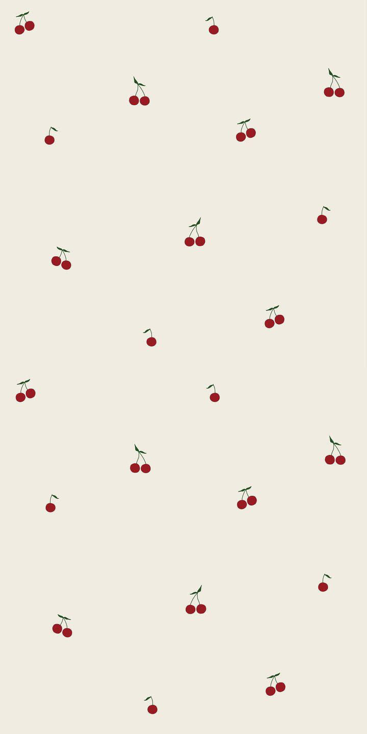 Tapeta małe wisienki