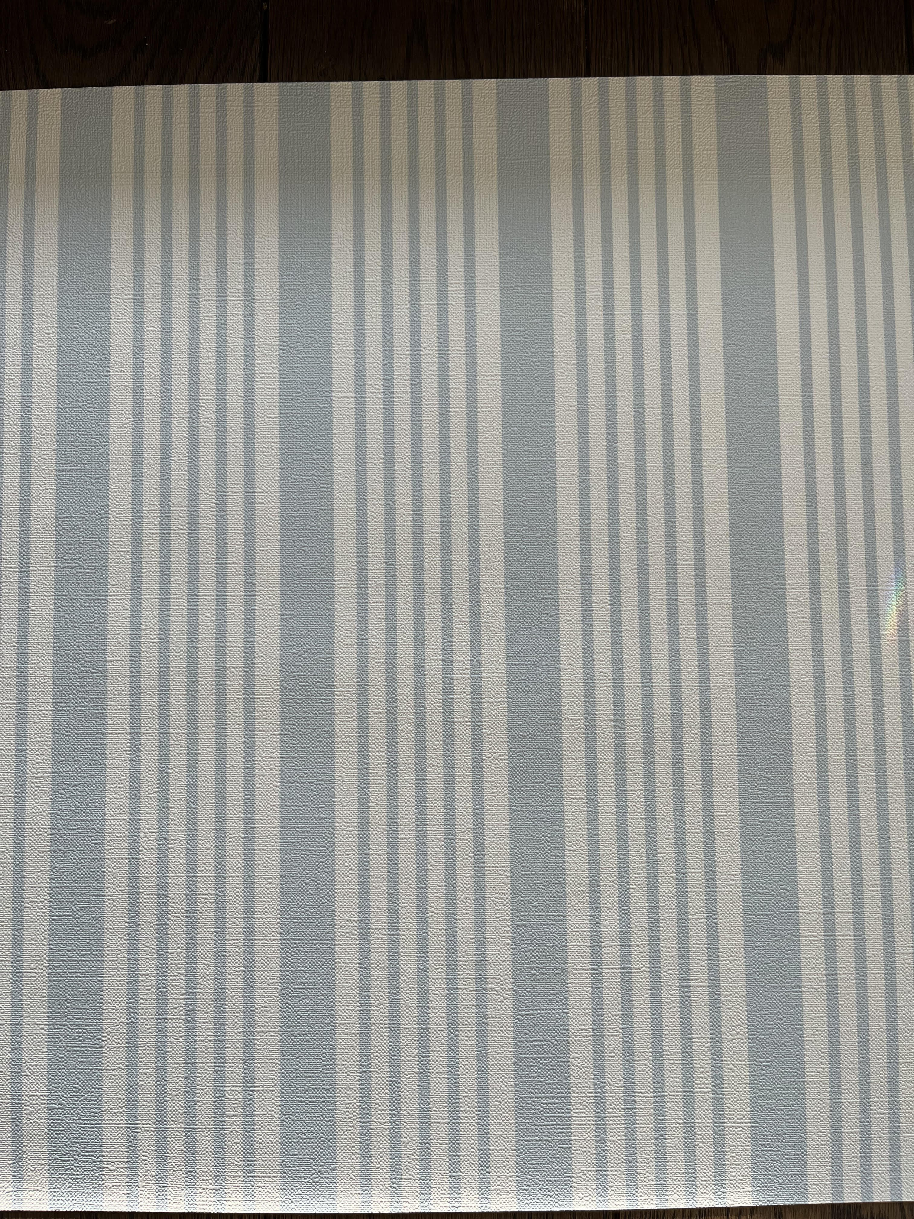 Tapeta grube paski błękit