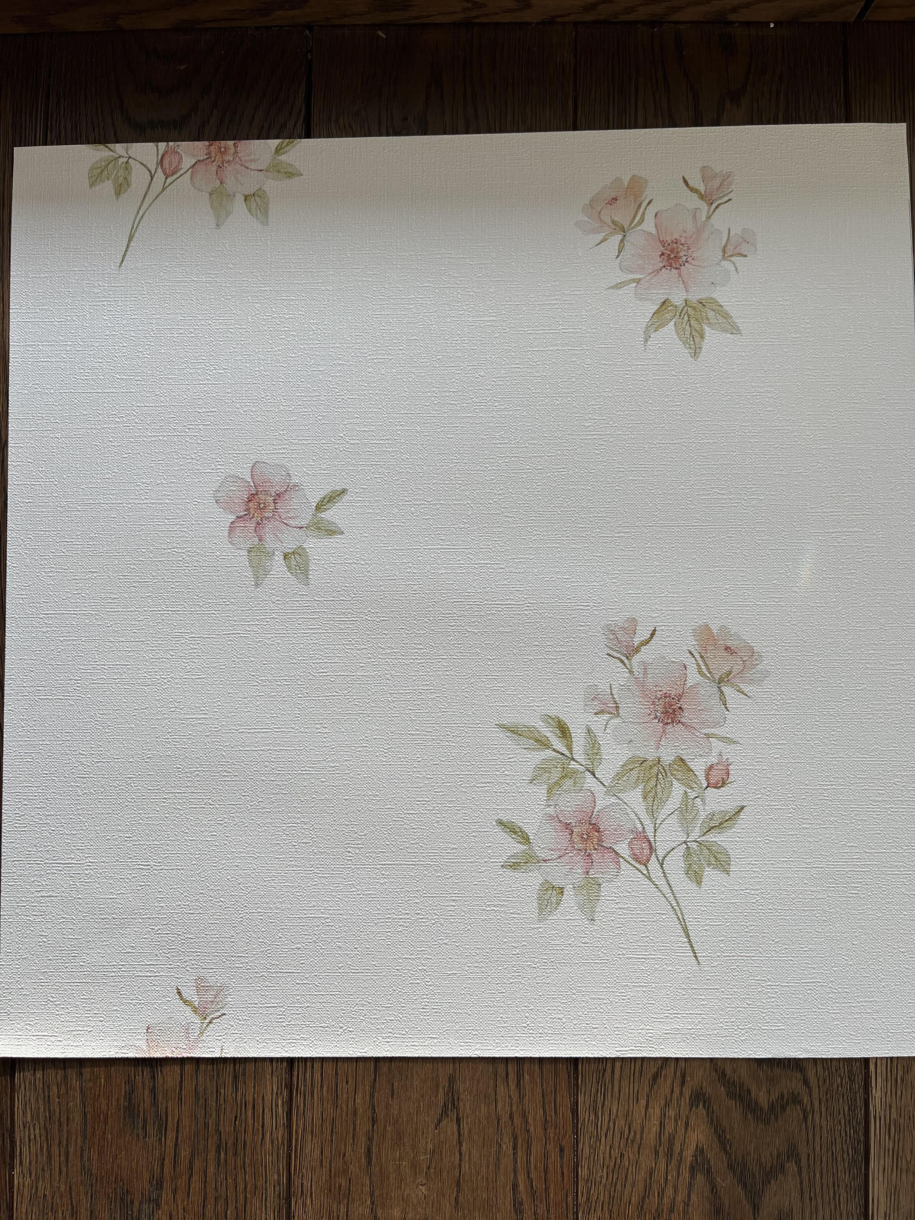 Tapeta herbaciane kwiaty