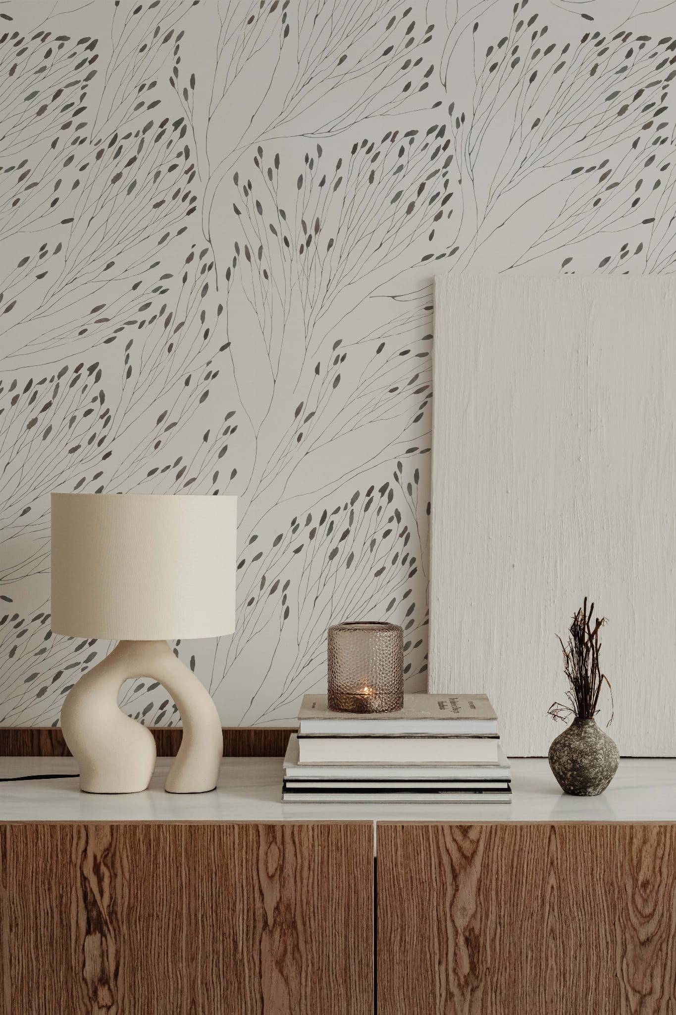 Tapeta roślinna wiatr