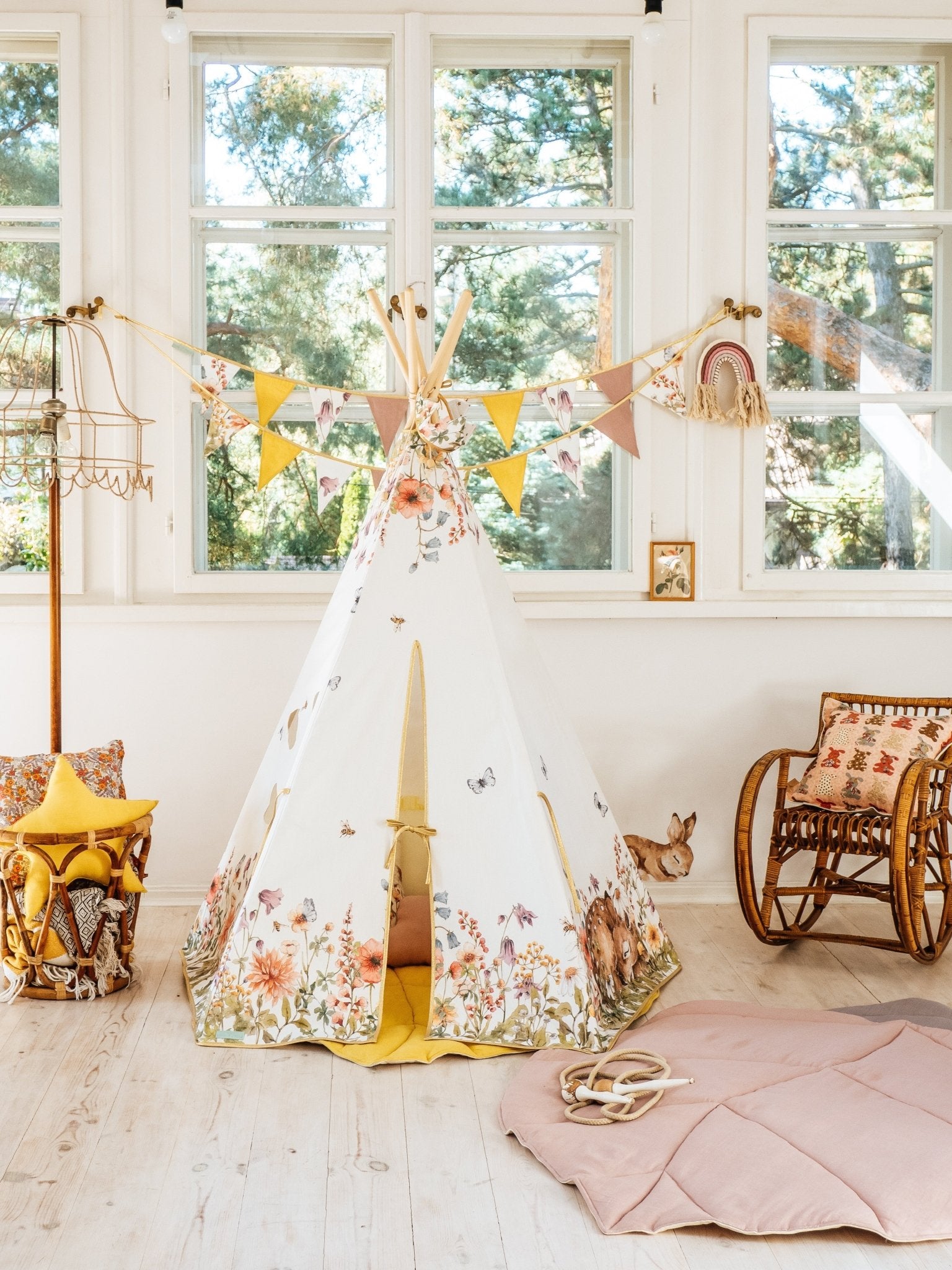 Namiot tipi "Wildflowers"