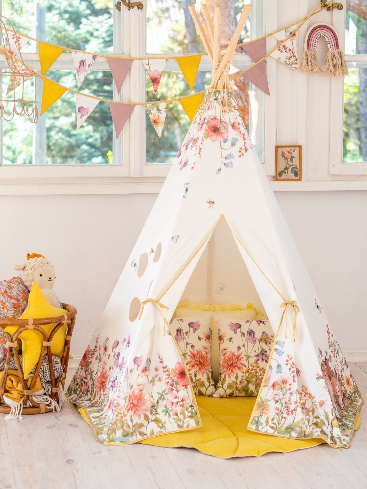 Namiot tipi "Wildflowers"