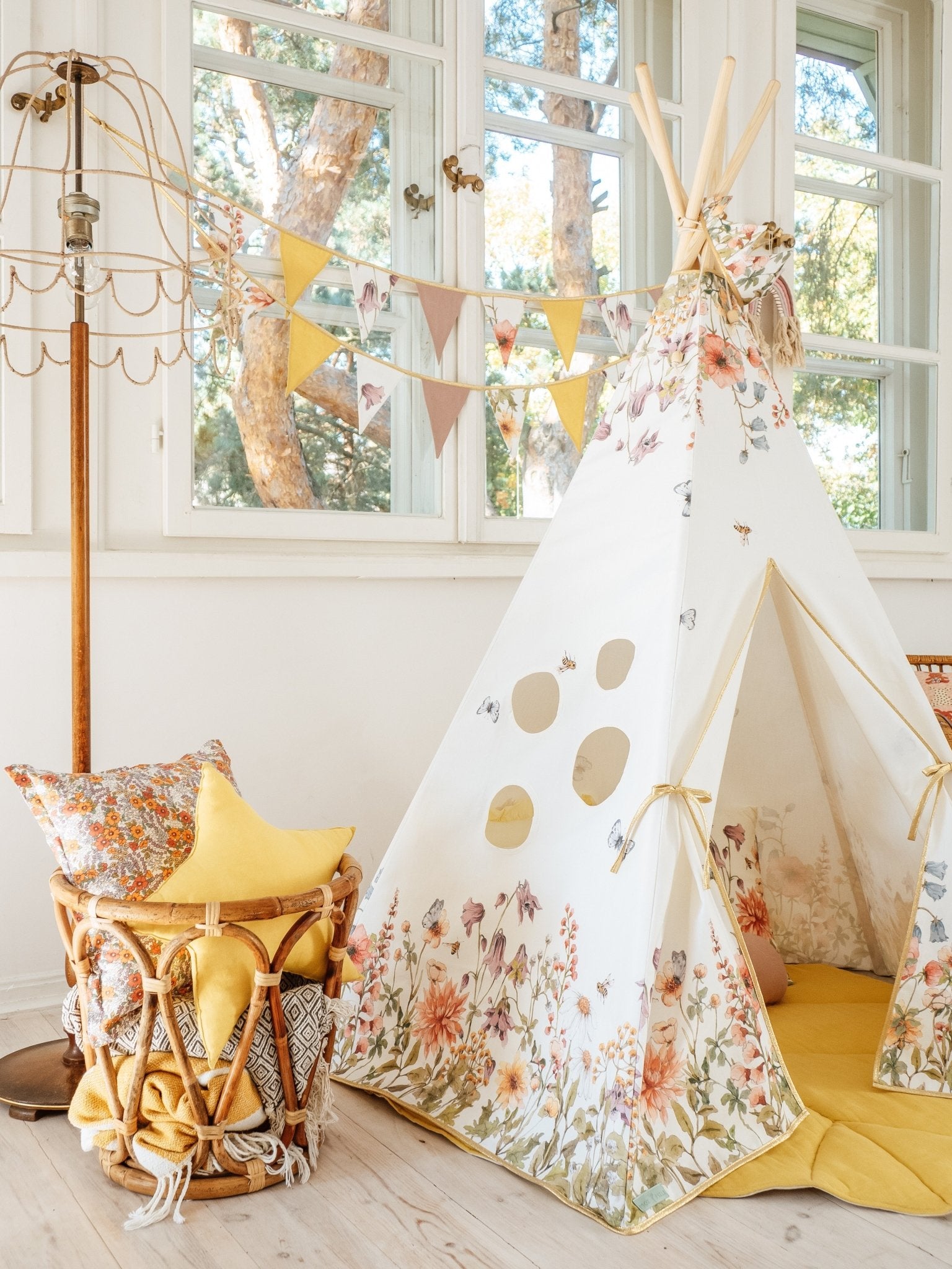 Namiot tipi "Wildflowers"