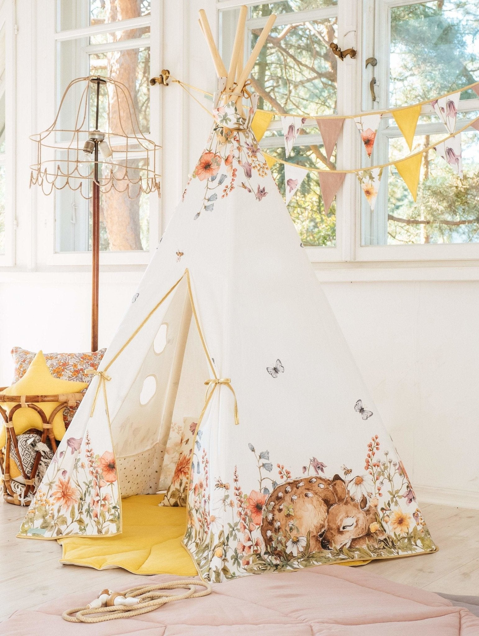 Namiot tipi "Wildflowers"