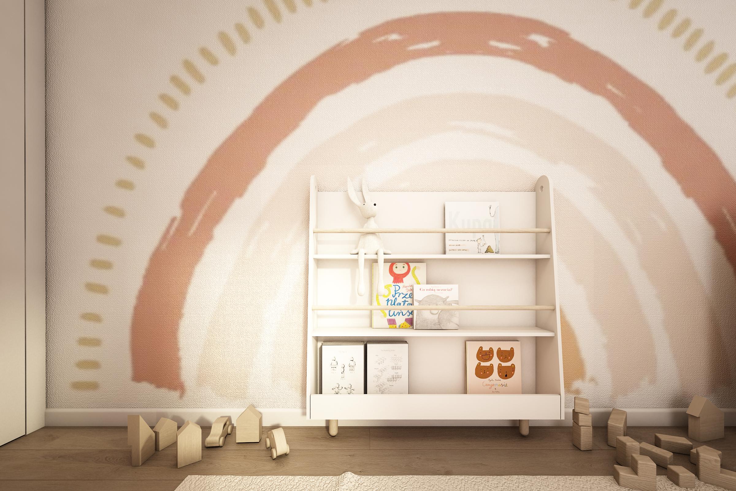 Półka biblioteczka montessori Basic - 2 kolory