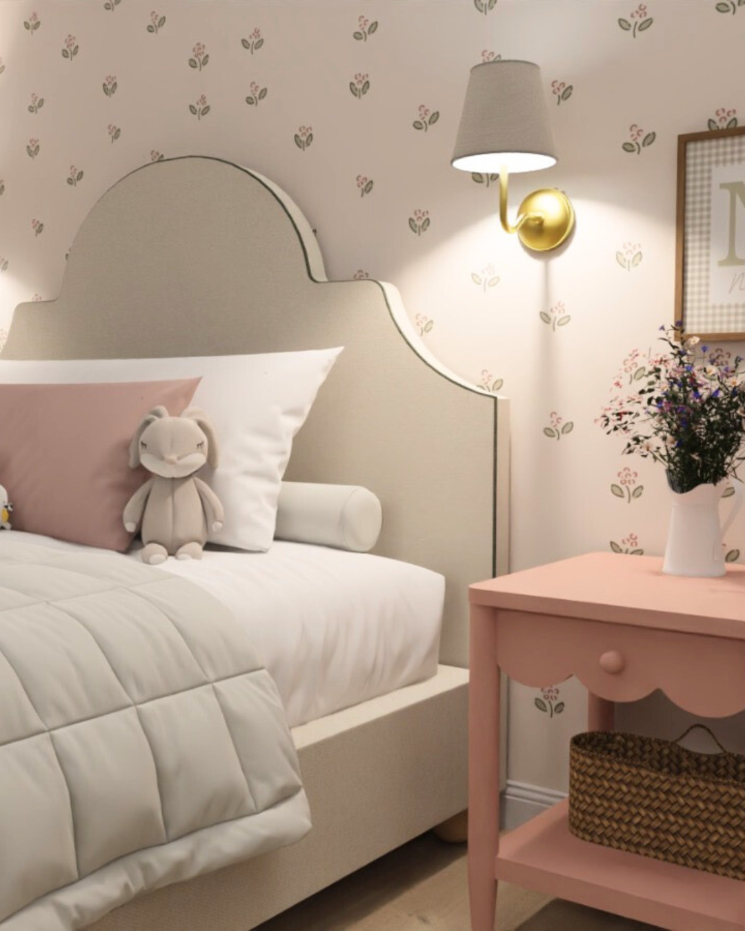 Z miłości do pięknych wnętrz: kulisy projektu pokoju dla małej marzycielki