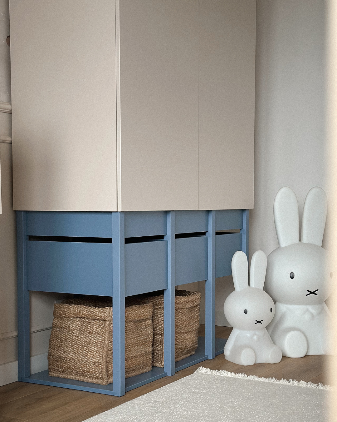 niebieskie meble dla chłopca