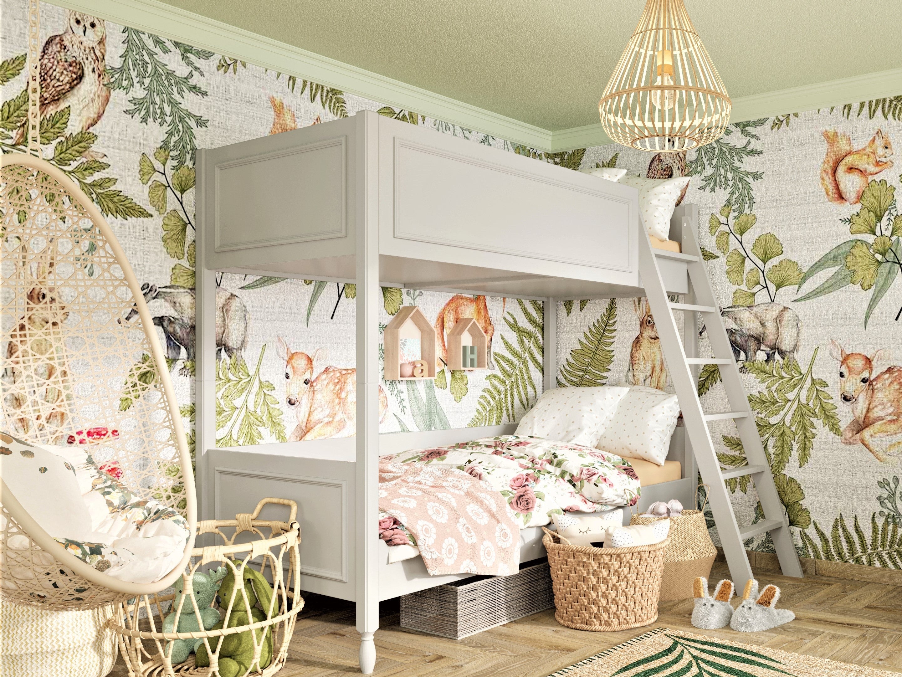 Łóżko piętrowe 90x200 cm Maxime