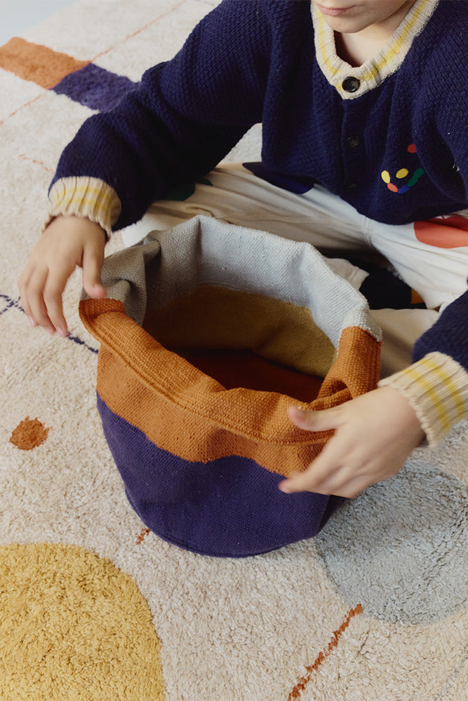 kosz na zabawki Color Grid