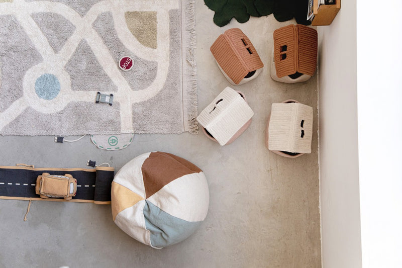 Puf Piłka Eco-City Ø 45 X 50 Cm Lorena Canals