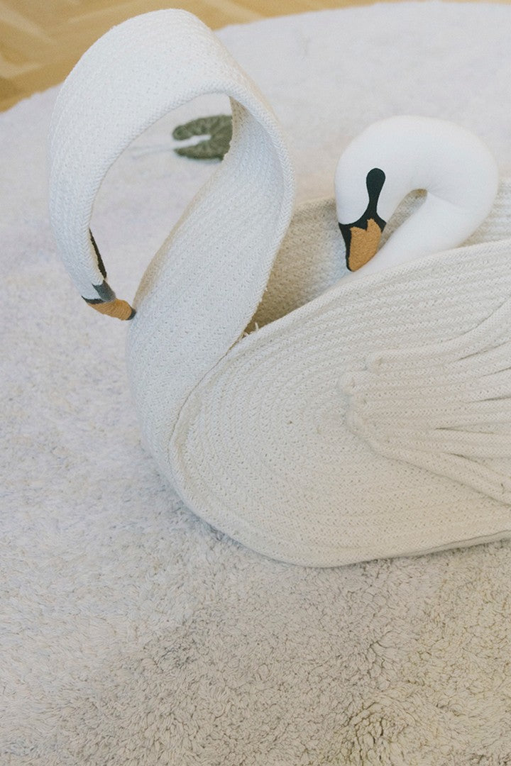 Kosz na zabawki łabędź, Swan Lake