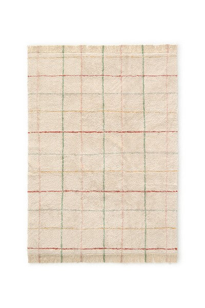 Dywan kolorowa kratka do prania w pralce