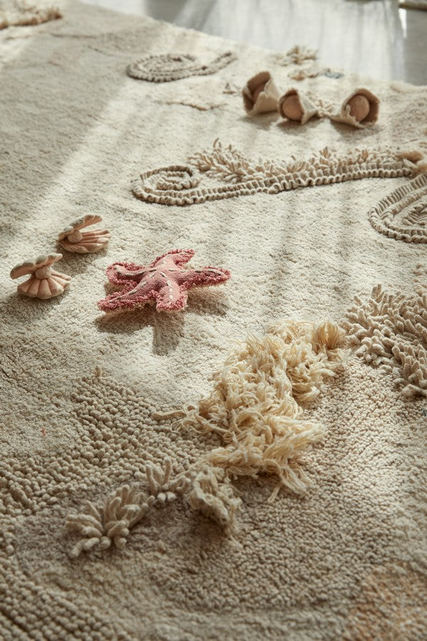 Interaktywny dywan dziecięcy "Dno morskie"  140x200 cm