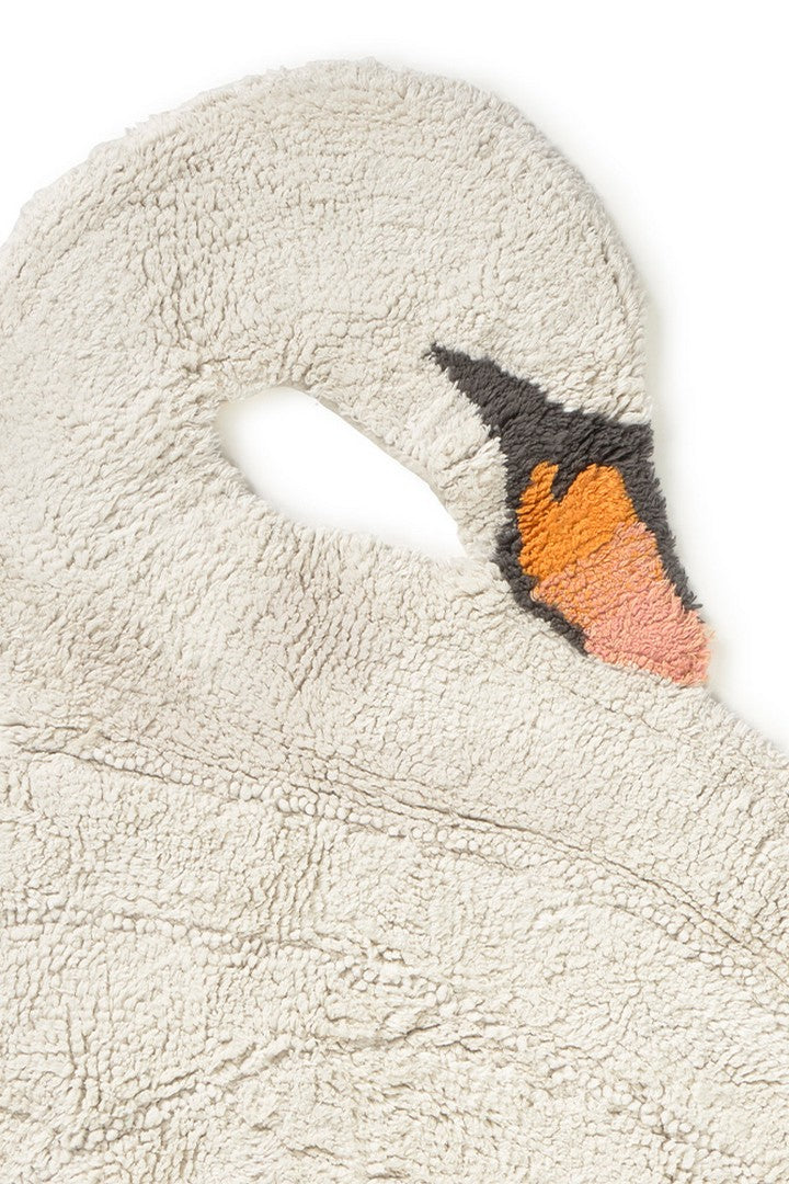 Dywan Bawełniany Łabędź 120 × 100 cm, Swan Lake