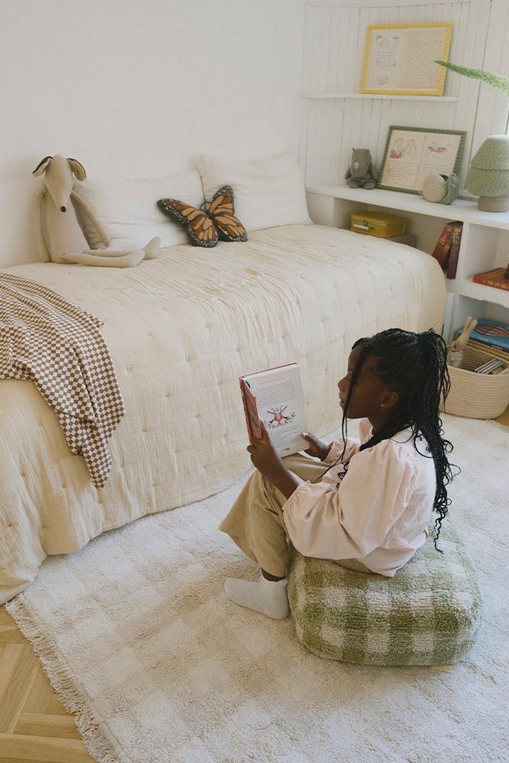 Dywan Bawełniany Vichy Ivory, Swan Lake