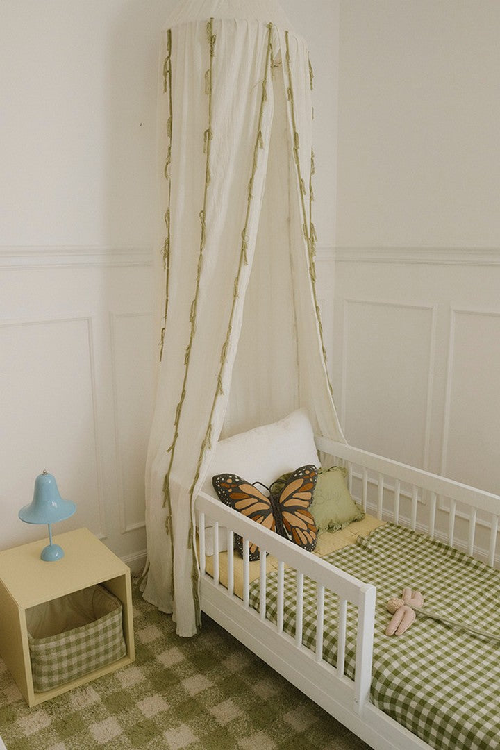 Dywan Bawełniany Vichy Matcha, Swan Lake