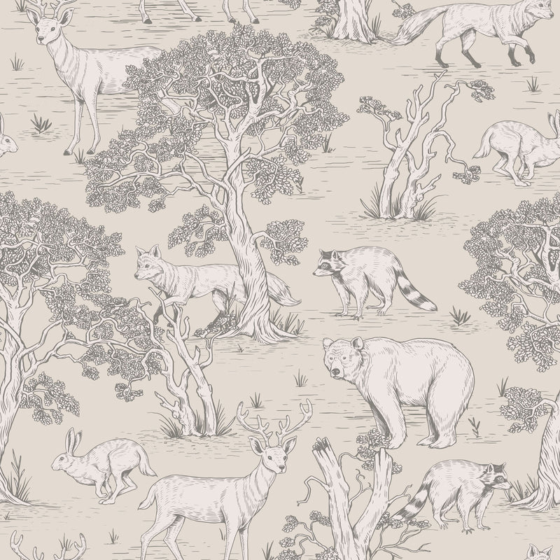 Tapeta zwierzęta leśne Animals Natural