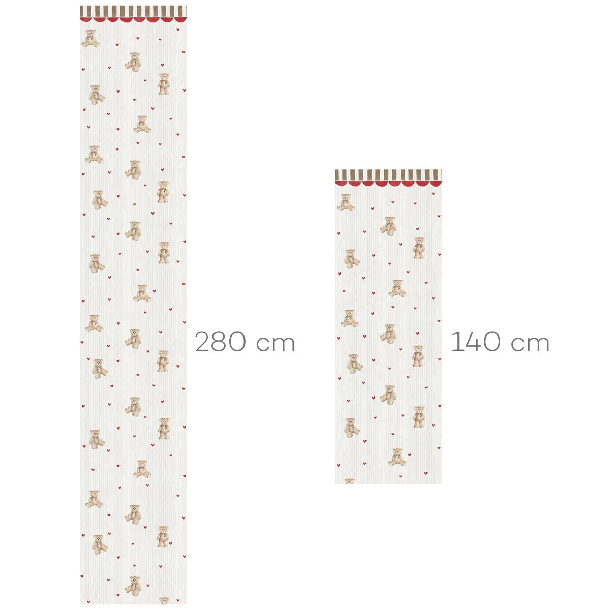 Tapeta Teddy Bears with Ornament
