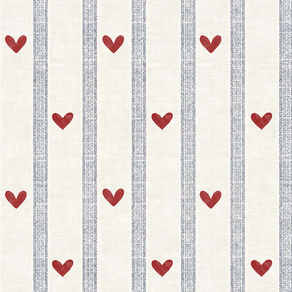 Tapeta Hearts and stripes morning