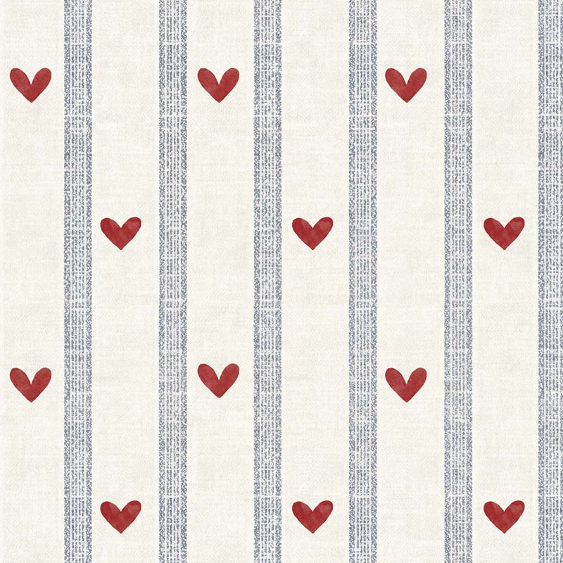 Tapeta Hearts and stripes morning