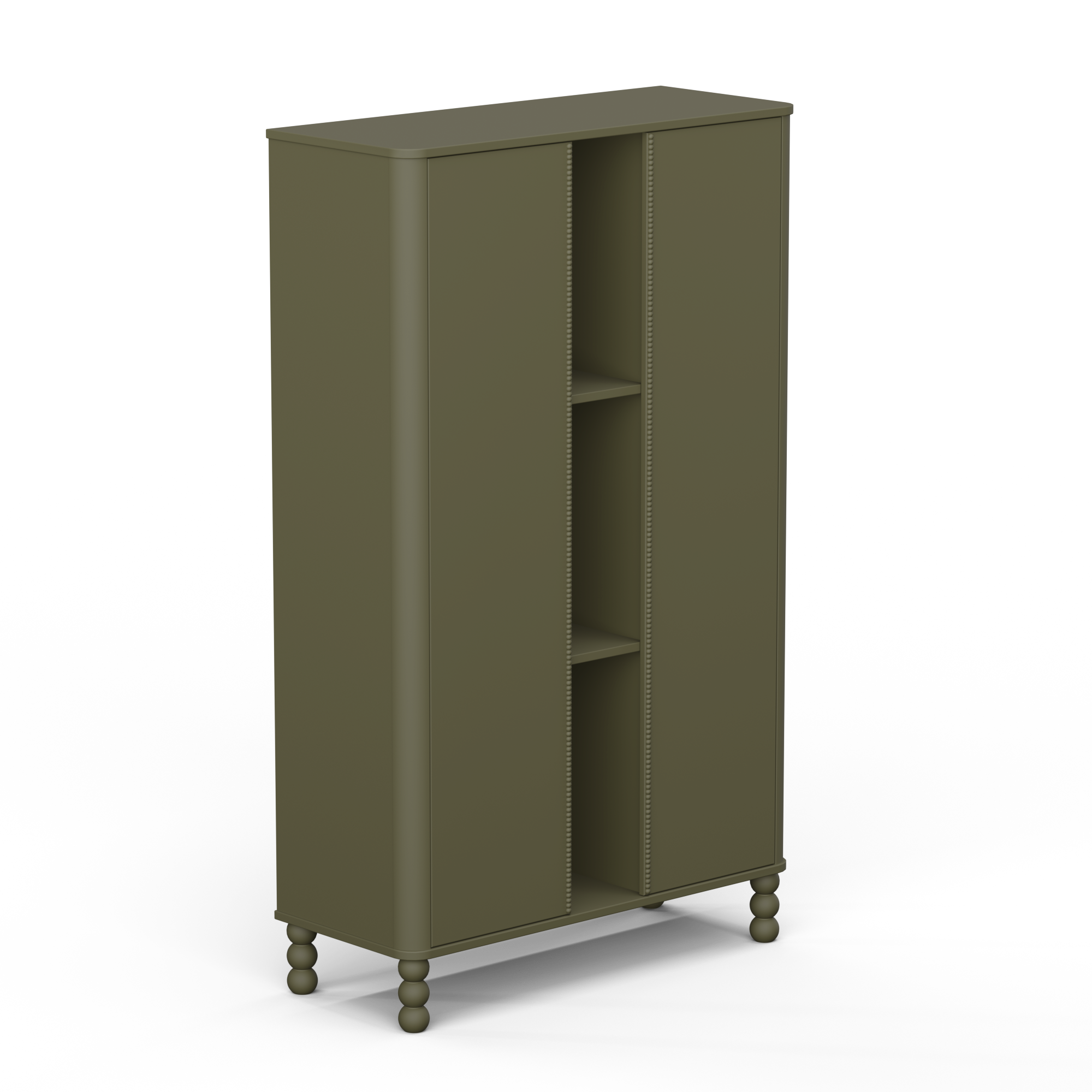 Szafa dziecięca z regałem - witryna DOT