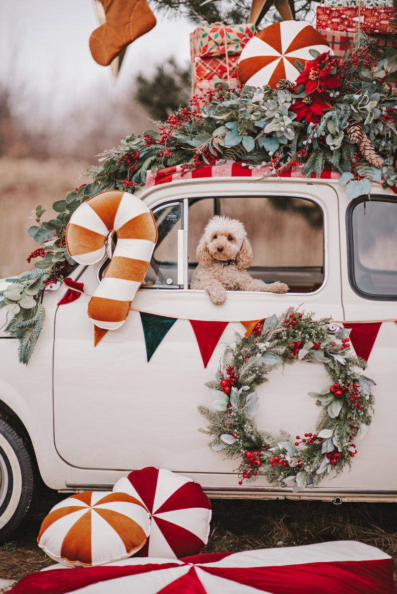 Poduszka ozdobna "Złoty lizak"