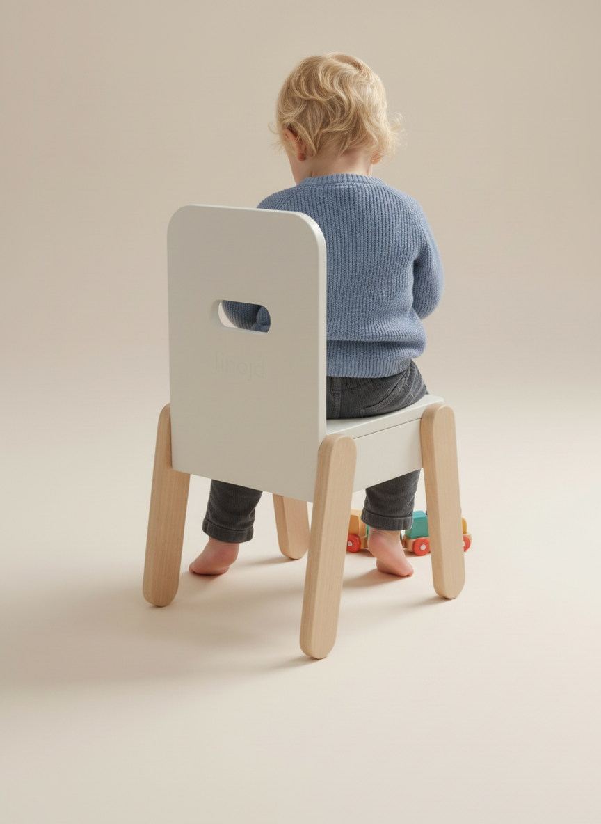 Zestaw montessori - stoilk z krzesełkiem Fjell & Üte