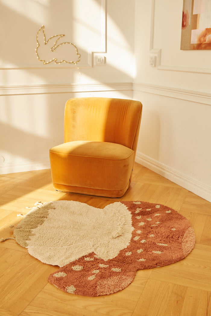 Dywan dziecięcy las grzyby Borowiki