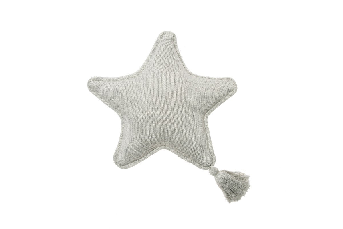 Poduszka gwiazda Twinkle Star Grey Lorena Canals